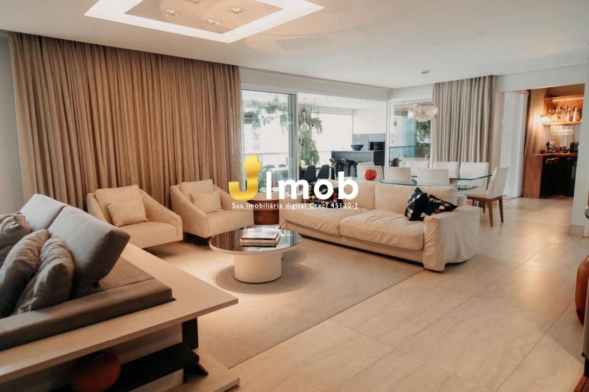 Apartamento de luxo à venda em São Paulo, Campo Belo, com 3 quartos, 194m² - J Imob