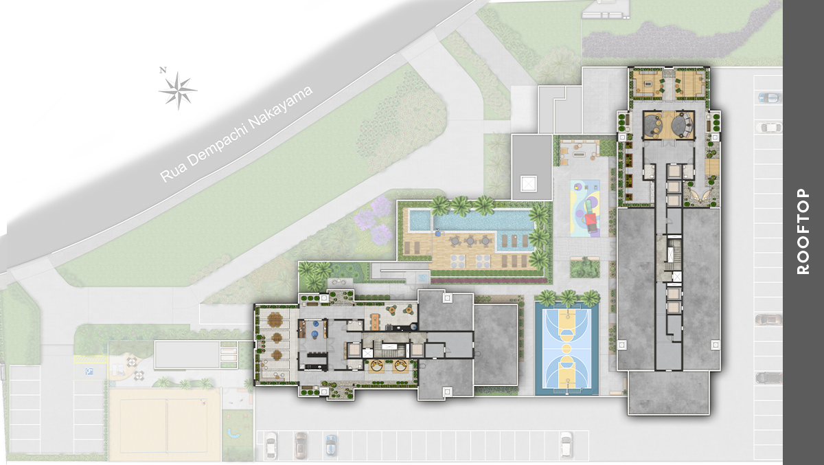 Planta - Oportunidade Única próximo ao Parque: 2 Dorms com Suíte, 58m² e Voucher de até R$50mil no seu novo apartamento! - J Imob